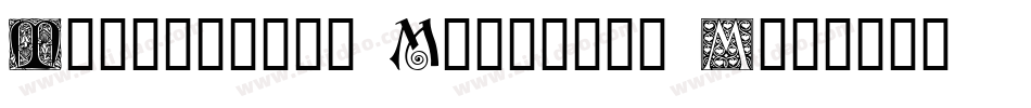 Ornamental Initials L字体转换